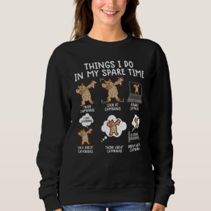 funny capybara shirt animal lover rodent cute quot