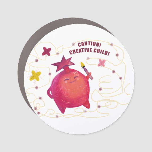 funny car magnets (Front)