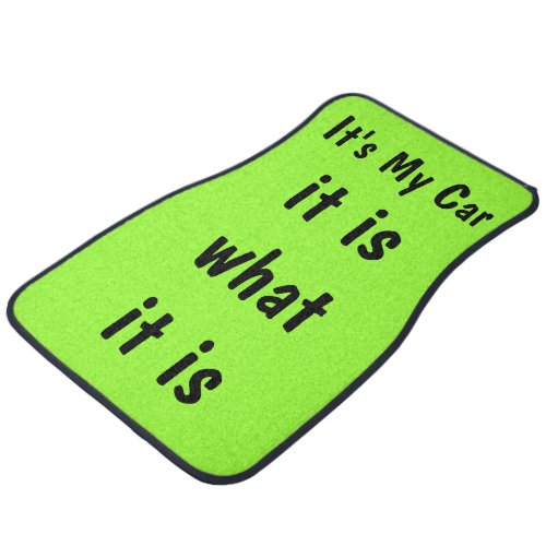 Funny Car Mats