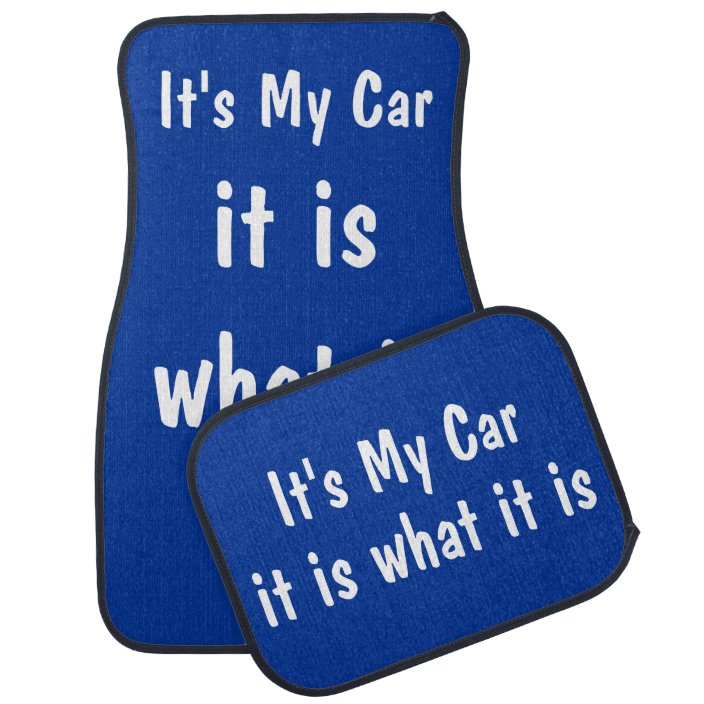 funny car mats