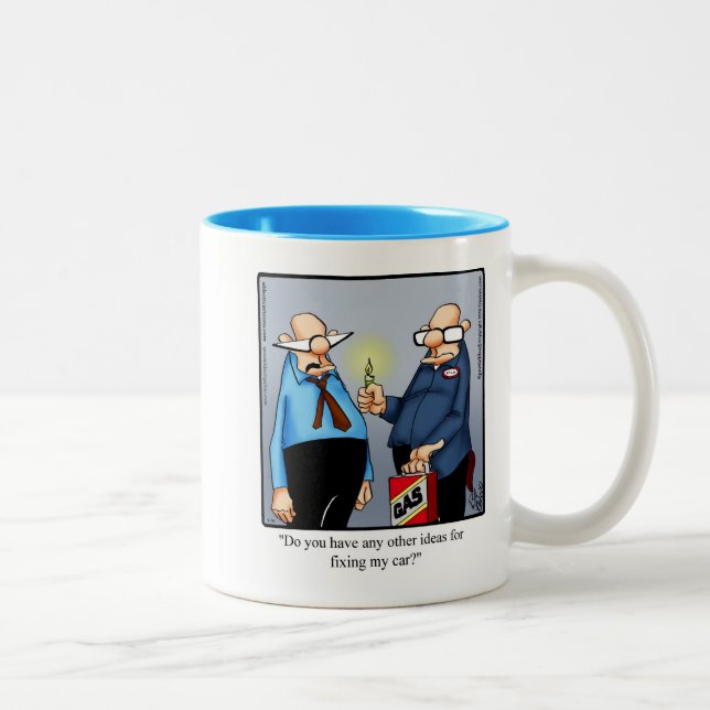 Funny Car Mechanic Humor Mug Gift (Right)