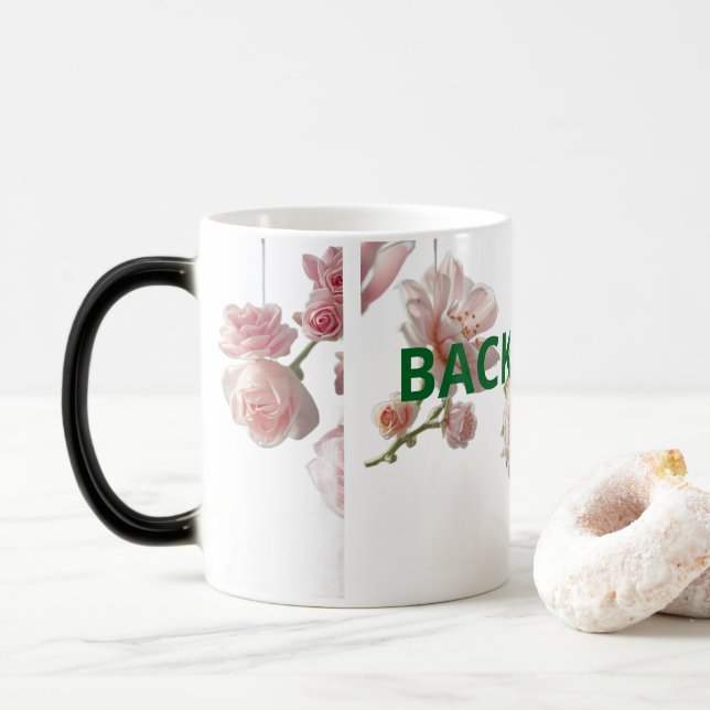 Funny Car MUG – BACK OFF | Gag Gift for  (With Donut)