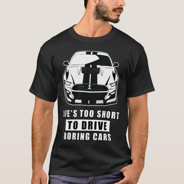 Funny Car Quote T-Shirt (Front)