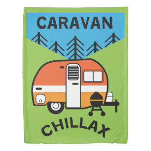 Funny Caravan Gifts Best Caravanning Caravans Duvet Cover