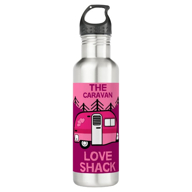 Funny Caravan Gifts | Best Caravanning | Caravans  Stainless Steel Water Bottle (Front)