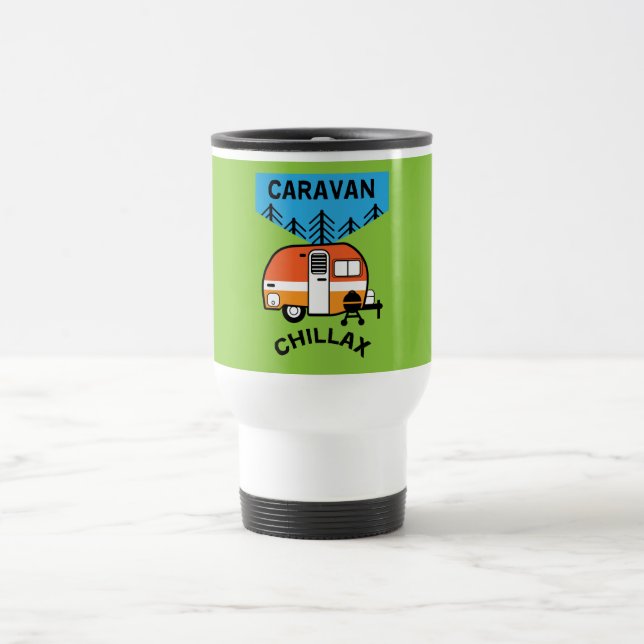 Funny Caravan Gifts | Best Caravanning | Caravans  Travel Mug (Center)