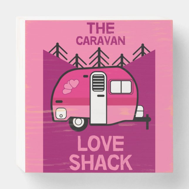 Funny Caravan Gifts | Best Caravanning | Caravans  Wooden Box Sign (Front Horizontal)