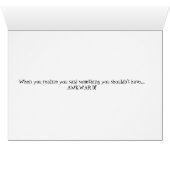 Funny Card Awkward (Inside Horizontal (Bottom))