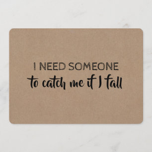 Funny Card for Dad "Walk Me Down The Aisle"