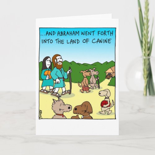 Funny card for Rosh Hashanah _ Land of Canine