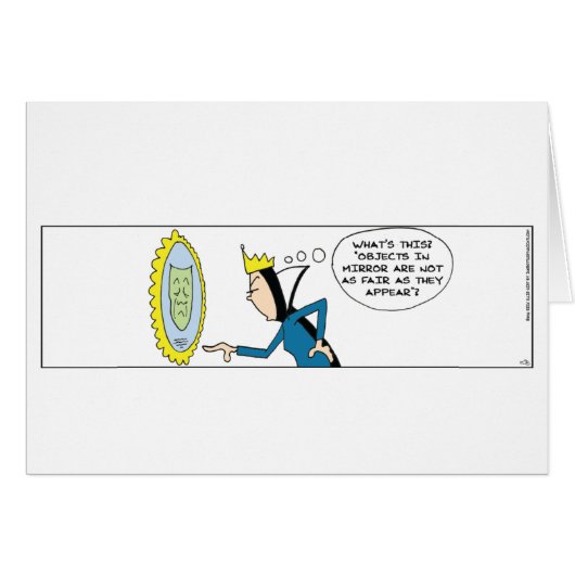 Funny Card - Magic Mirror (Front Horizontal)