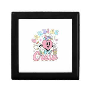Funny Cardiac Crew Easter Day CVICU Nurse Cardiolo Gift Box