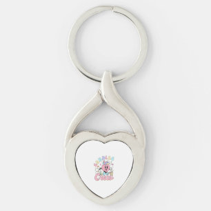 Funny Cardiac Crew Easter Day CVICU Nurse Cardiolo Keychain