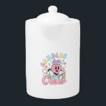 Funny Cardiac Crew Easter Day CVICU Nurse Cardiolo Teapot<br><div class="desc">Funny Cardiac Crew Easter Day CVICU Nurse Cardiology T-Shirt</div>
