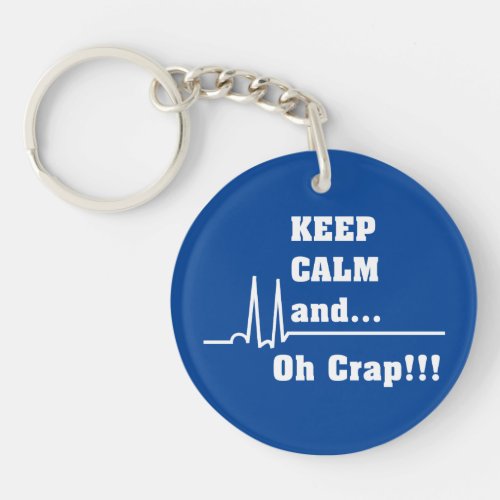 Funny Cardiac  Keychain