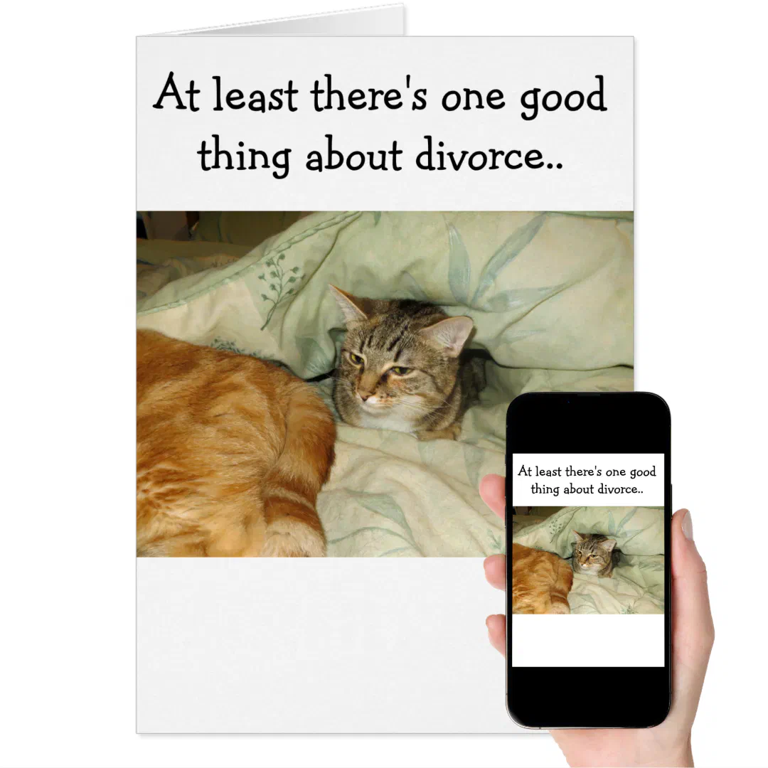 Funny cards for divorce (Downloadable)