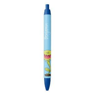Funny carnivorous Venus fly trap plant cartoon Pen