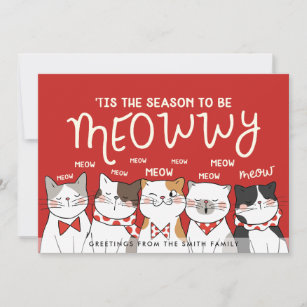 Funny Carol of the Cats   Holiday Greeting