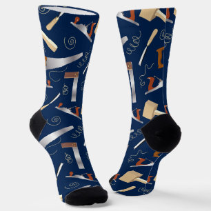 Funny Carpentry Tools Socks