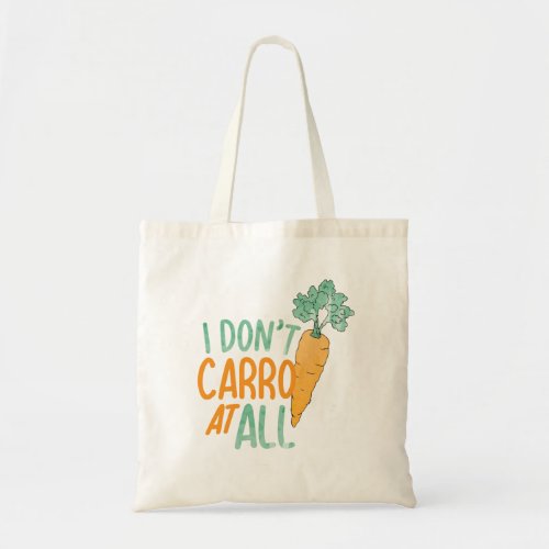 Funny Carrot Pun Art Food Jokes Carrot Art Design Tote Bag