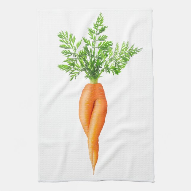 Funny carrot towel (Vertical)