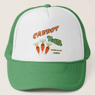 Funny carrots trucker hat