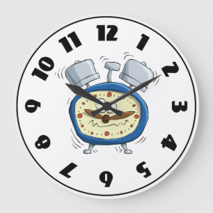 Funny Cartoon Alarm Clock Quirky Waking Up