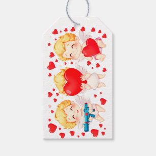 Funny cartoon angels gift for you tags