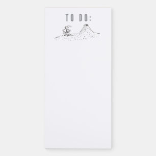 Funny Cartoon Ant Architect Bug To Do Memo Magnetic Notepad