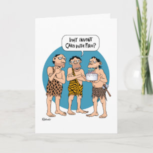 Funny Cartoon Birthday Card