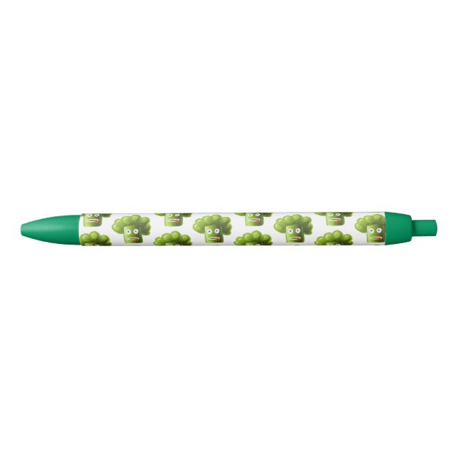 Funny Cartoon Broccoli Pen (Front)