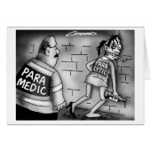 Funny Cartoon Card by Clive Goddard (Front Horizontal)