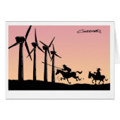 Funny Cartoon Card by Clive Goddard (Front Horizontal)