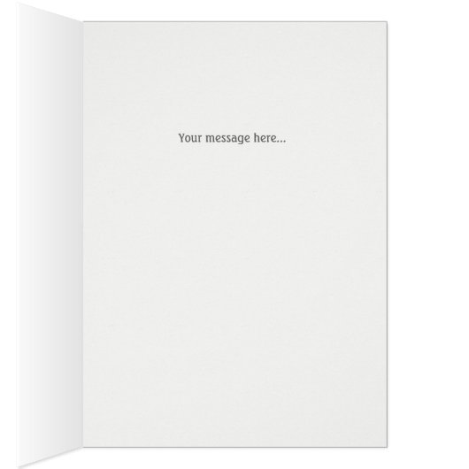 Funny Cartoon Cat to Personalise (Inside (Right))