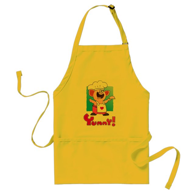 Funny Cartoon Chef Apron| Funny Pig Chef Apron (Front)