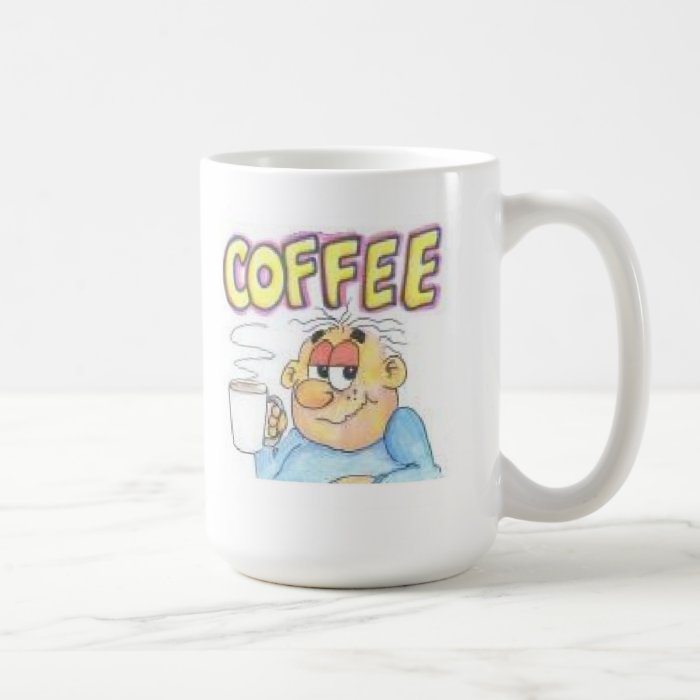 Funny Cartoon Coffee Mug