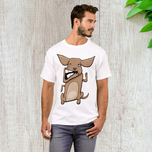 Funny Cartoon Crazy Dog Hilarious Cute Pet T-Shirt