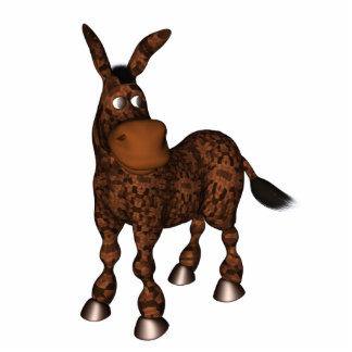 Funny Cartoon Donkey Cutout