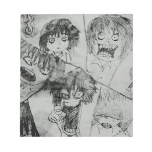 funny cartoon face facial expression notepad