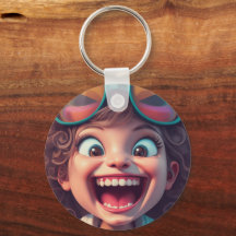 Funny cartoon face