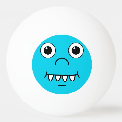 Funny Cartoon face Ping_Pong Ball