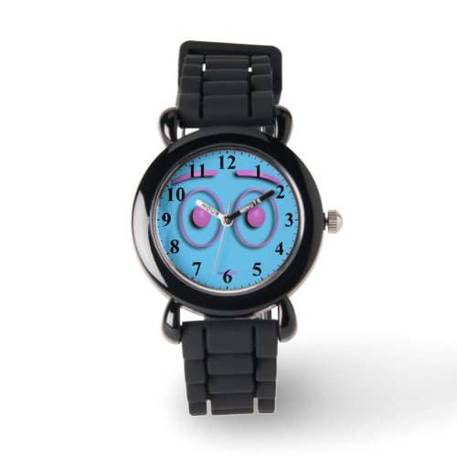 Funny Cartoon Face Watch