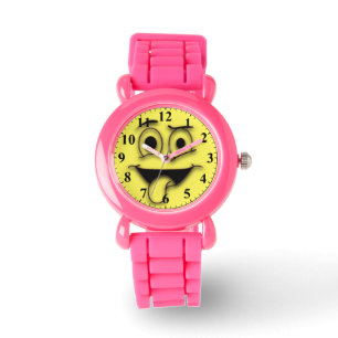 Funny Cartoon Face Watch