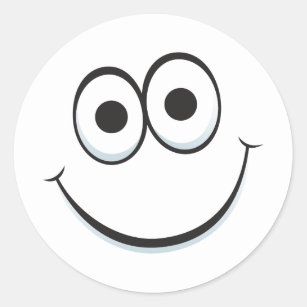 Big Smiling Face Stickers