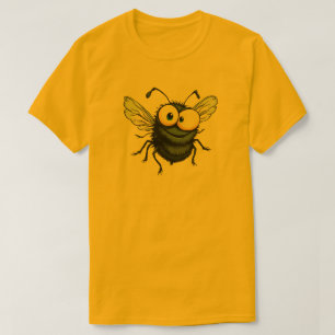Funny Cartoon Fly – Cute & Goofy Bug Design T-Shirt