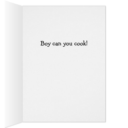 Funny Cartoon French Chef (Inside (Right))