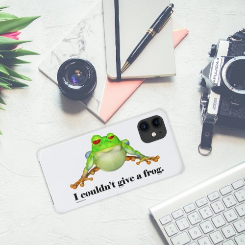 Funny Cartoon Frog iPhone 11 Case