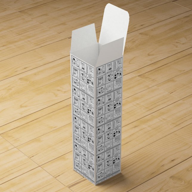 Funny Cartoon  Gags Wine Box (Opened)