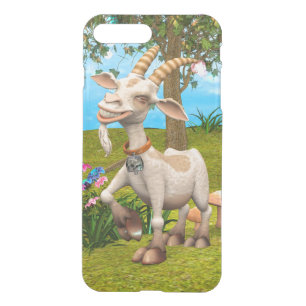 Funny Cartoon Goat Garden Animal Art iPhone 8 Plus/7 Plus Case