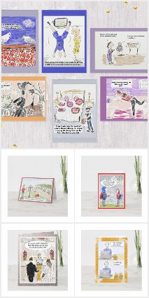 Funny Cartoon Greeting Cards